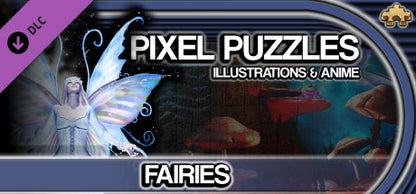 Pixel Puzzles Illustrations &amp; Anime - Jigsaw Pack: Fairies