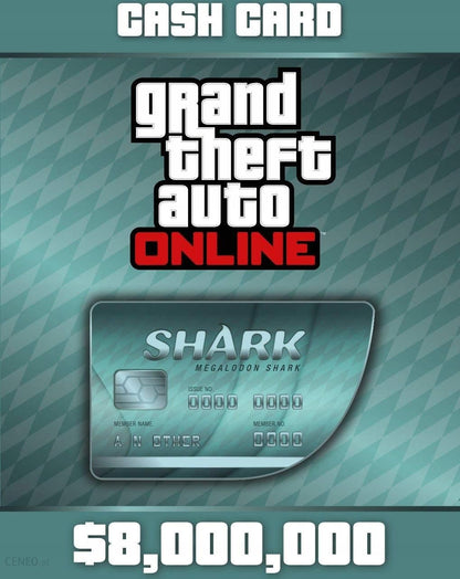 Grand Theft Auto Online: Megalodon Shark Cash Card 8000000 (Xbox One)