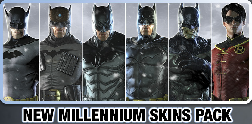 Batman: Arkham Origins - New Millennium Skins Pack Steam CD Key