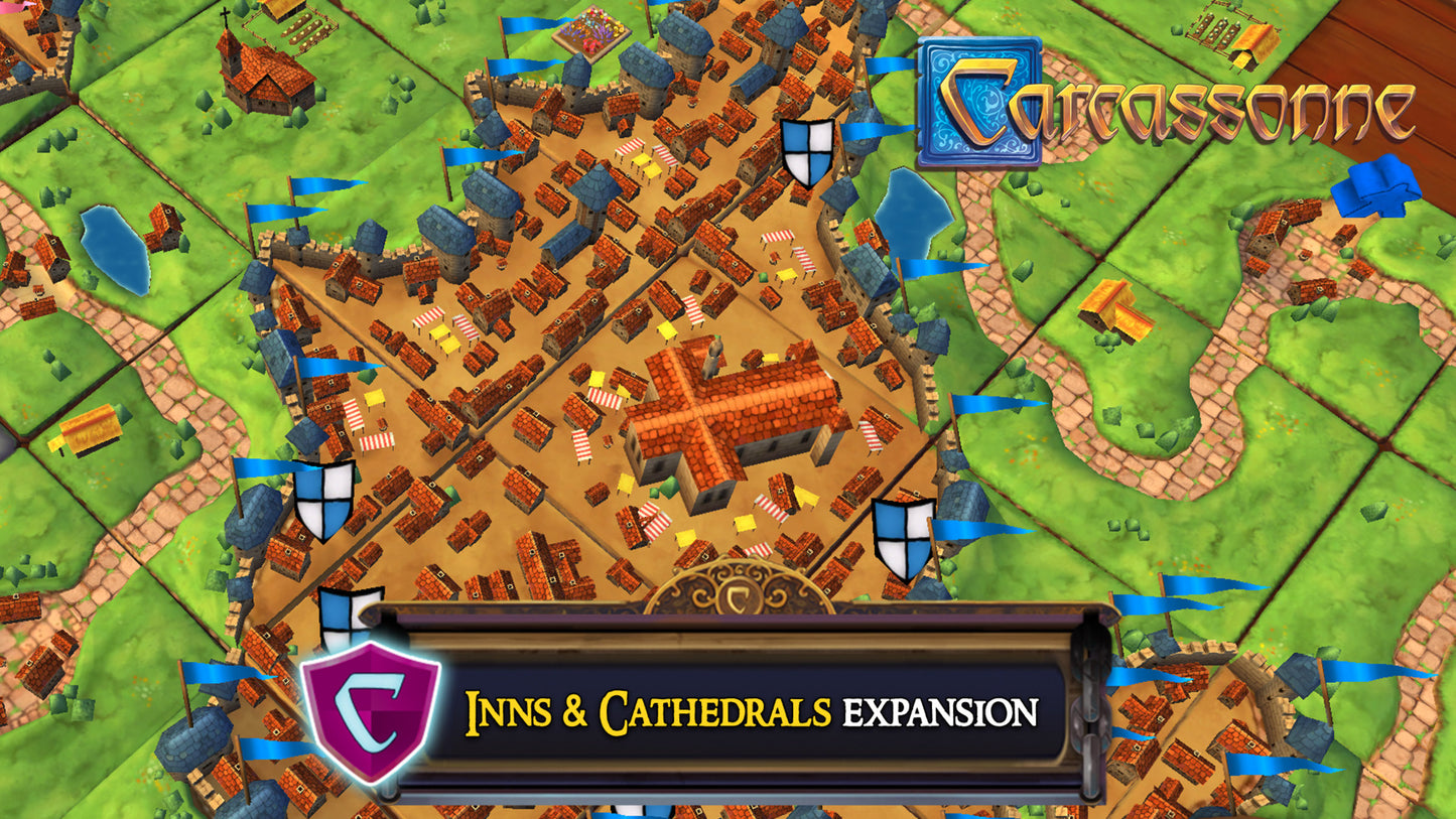Carcassonne - Inns &amp; Cathedrals (DLC)