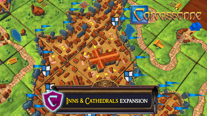 Carcassonne - Inns &amp; Cathedrals (DLC)