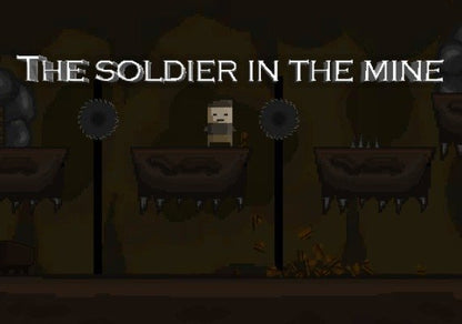 The soldier in the mine