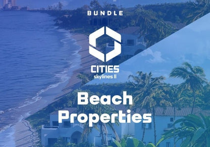 Cities: Skylines II - Beach Properties Bundle (DLC) (Steam)