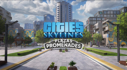 Cities: Skylines - Plazas &amp; Promenades (DLC) (Steam)