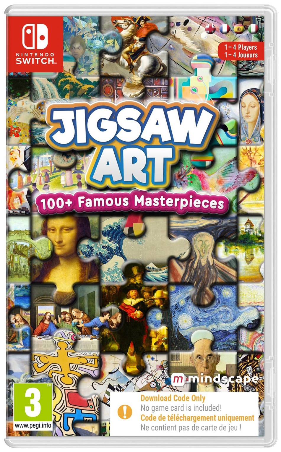 Jigsaw Art: 100+ Famous Masterpieces (Switch) (EU)