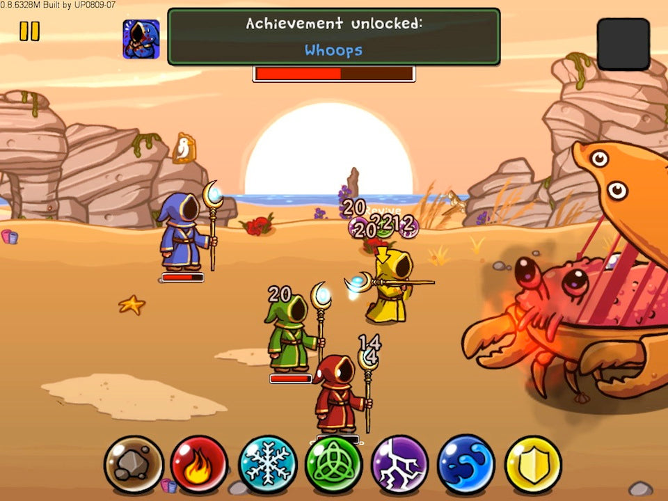 Magicka: Wizards of the Square Tablet