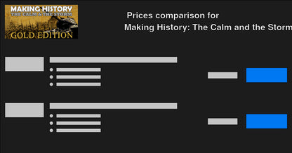 Making History: The Calm &amp; the Storm Gold Edition