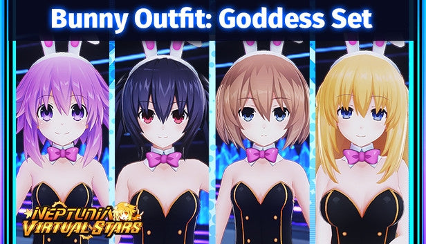 Neptunia Virtual Stars - Bunny Outfit: Goddess Set (DLC)