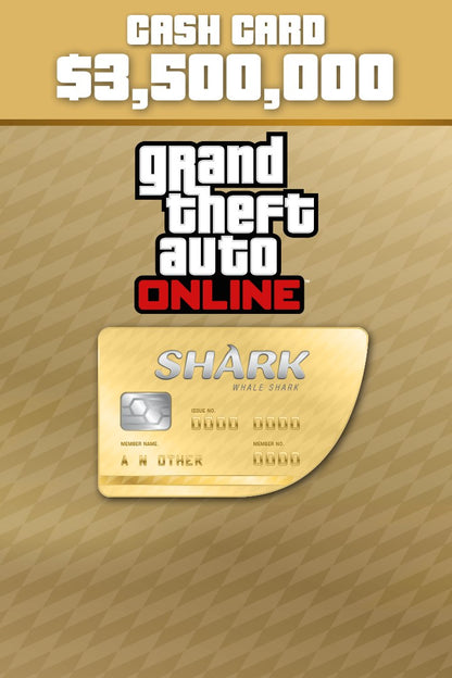 Grand Theft Auto V GTA: Whale Shark Cash Card Xbox One (EU)