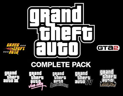 Grand Theft Auto Complete Bundle (including GTA 1 &amp; 2)