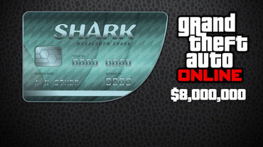 Grand Theft Auto Online: Megalodon Shark Cash Card 8000000 (Xbox One)