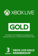 XBOX Live Gold 3 Hónap (EU)
