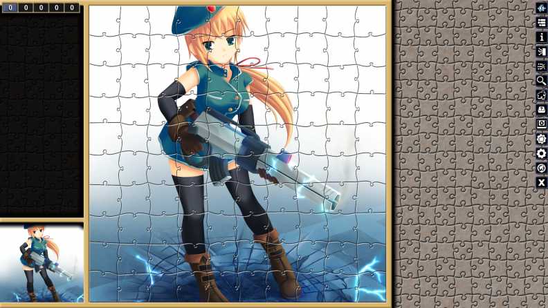 Pixel Puzzles Illustrations &amp; Anime - Jigsaw Pack: Gun Girls