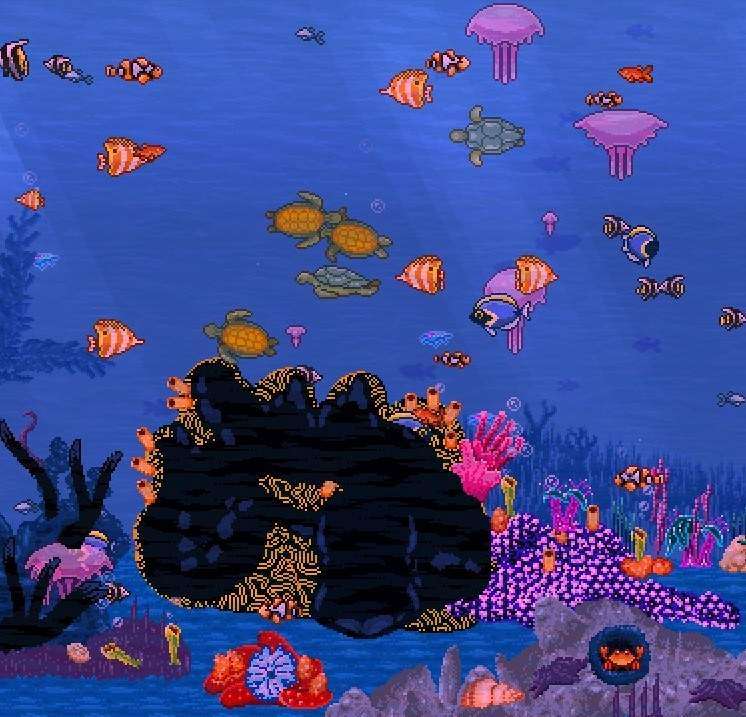 Pixelscape: Oceans