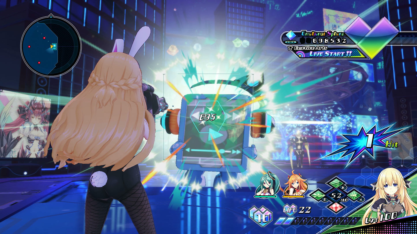 Neptunia Virtual Stars - Bunny Outfit: Goddess Set (DLC)