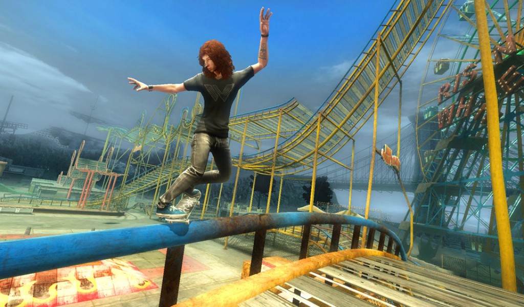Shaun White Skateboarding