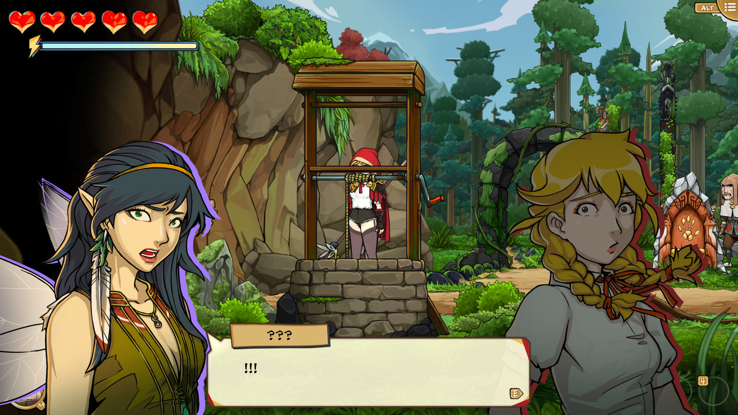 Scarlet Hood and the Wicked Wood