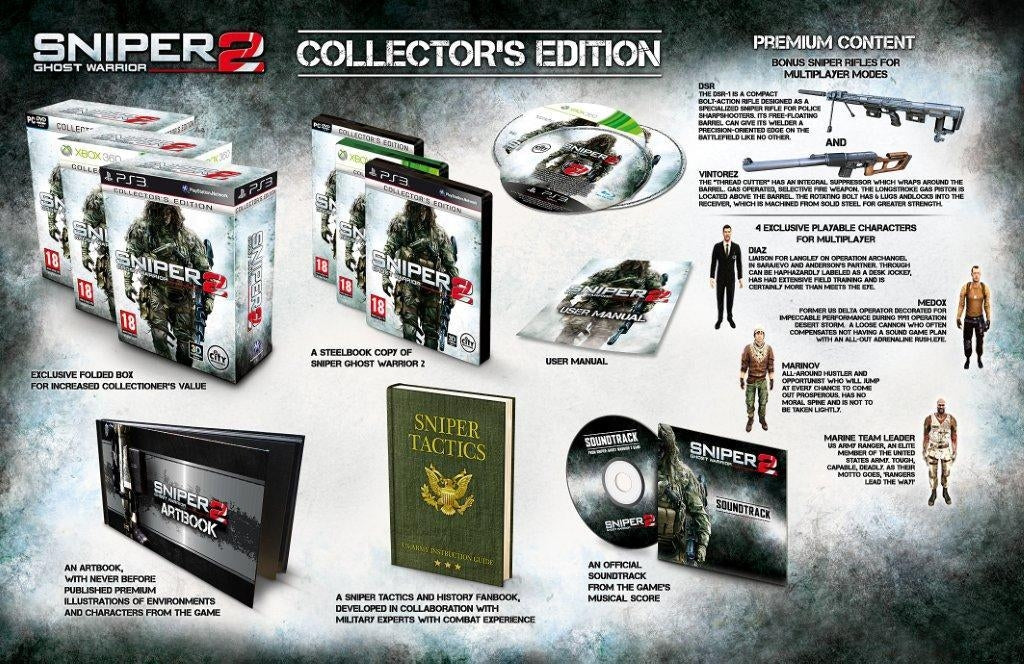 Sniper: Ghost Warrior 2 (Collector's Edition) (EU)