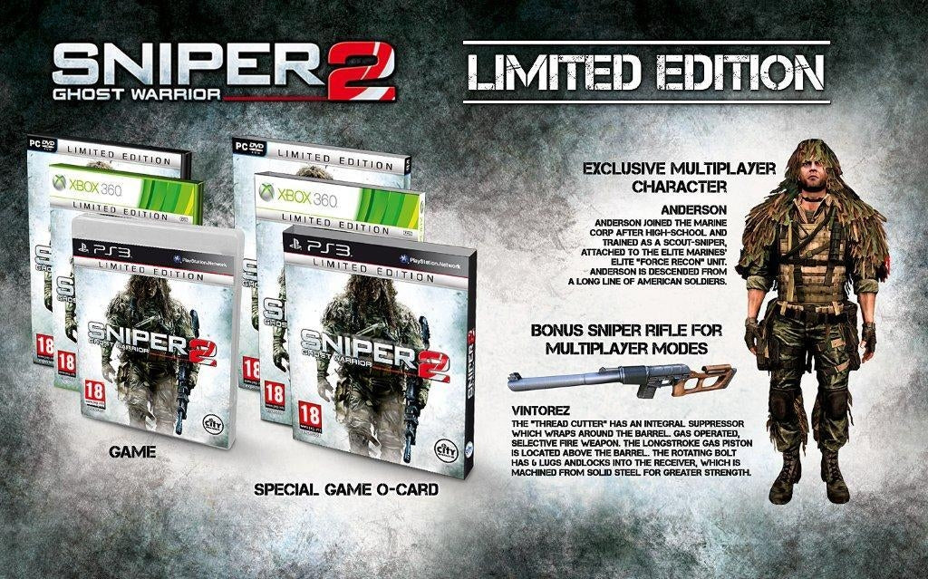 Sniper: Ghost Warrior 2 Collector's Edition