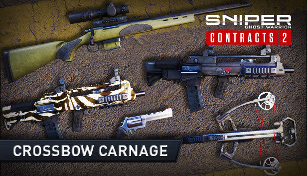 Sniper Ghost Warrior Contracts 2 - Crossbow Carnage Weapons Pack (DLC)