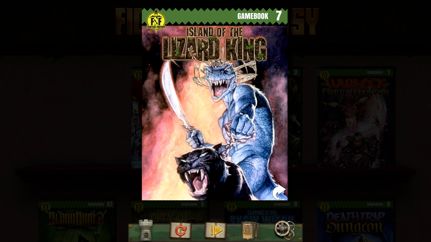 Island of the Lizard King (Fighting Fantasy Classics) (DLC)