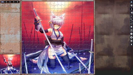 Pixel Puzzles Illustrations &amp; Anime - Jigsaw Pack: Ninja Girls