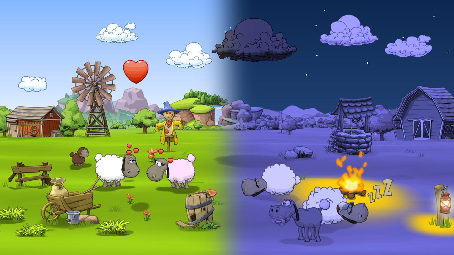 Clouds and Sheep 2