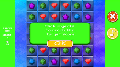 Jewel Puzzle Click