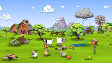 Clouds and Sheep 2