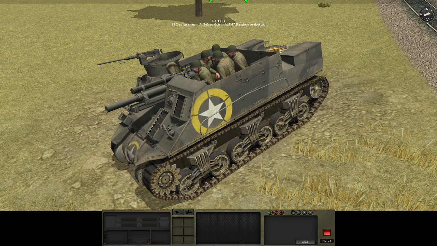 Combat Mission Fortress Italy - Gustav Line (DLC) (Steam)