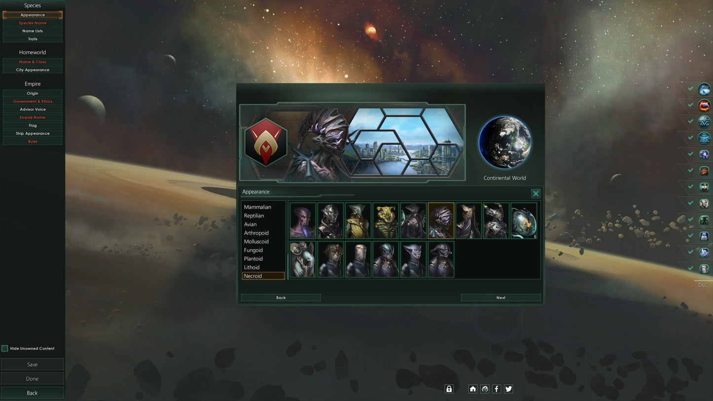 Stellaris: Necroids Species Pack (DLC) (Steam)