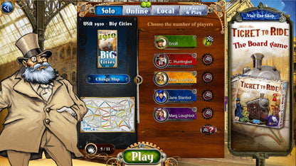 Ticket to Ride USA 1910