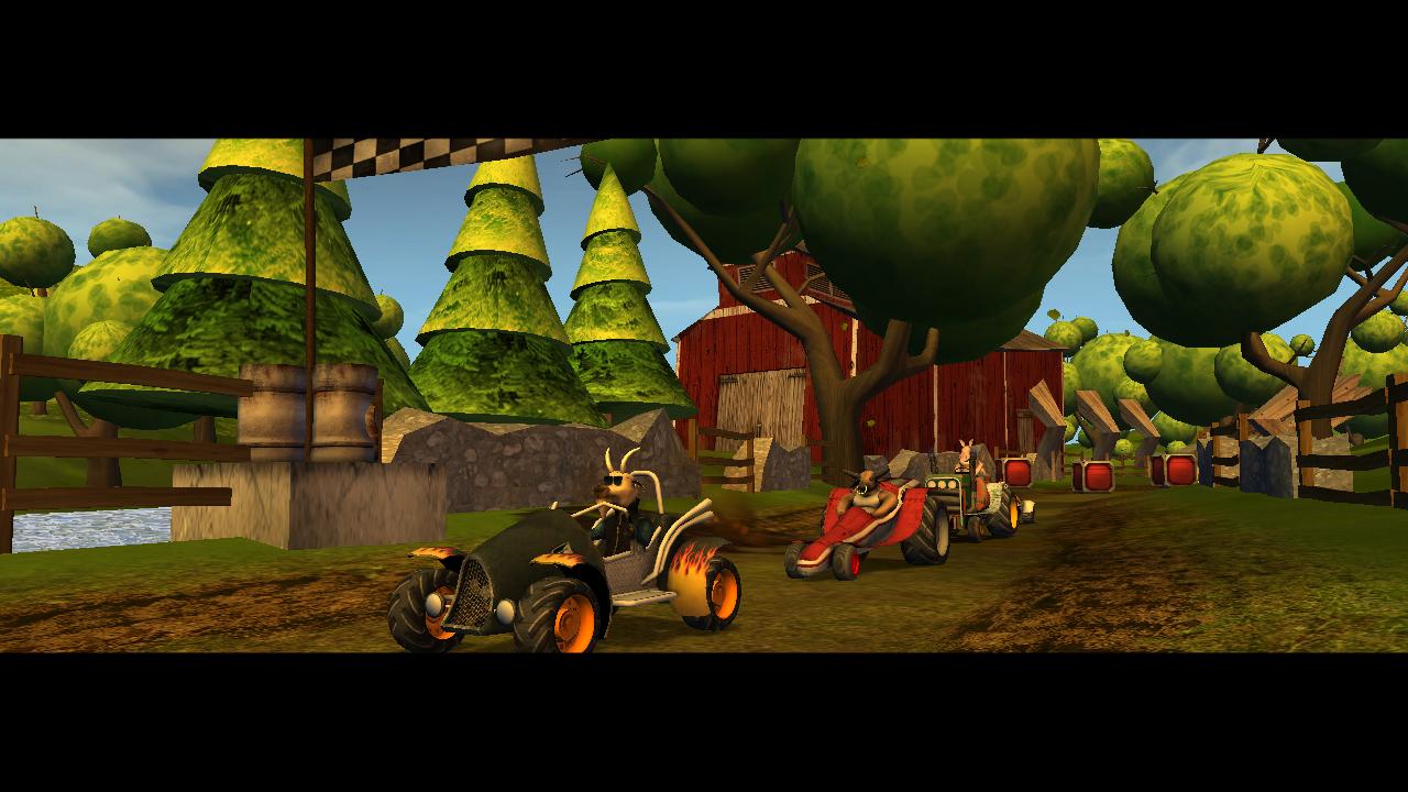 Calvin Tucker's Farm Animal Racing