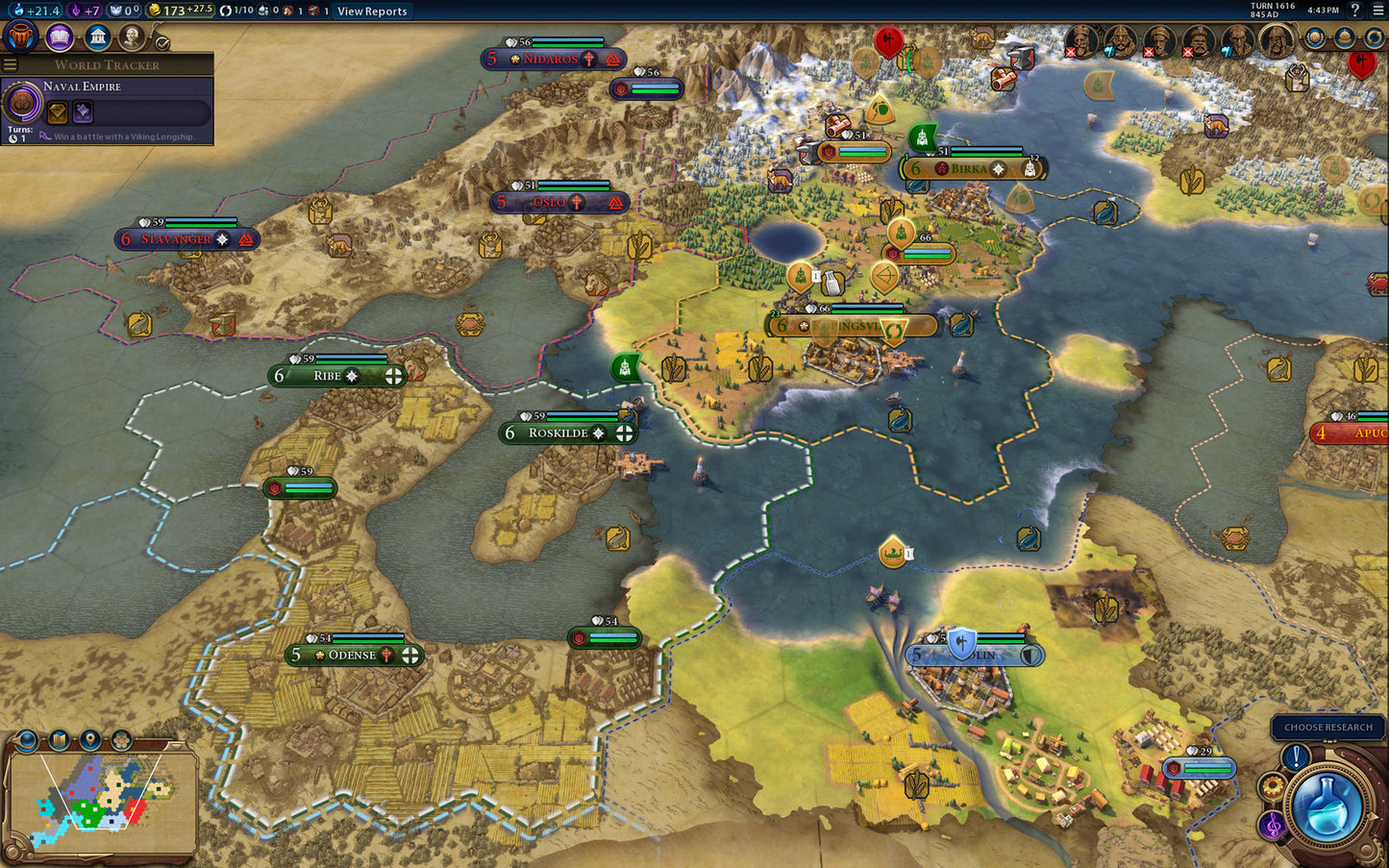 Sid Meier's Civilization VI - Vikings Scenario Pack (DLC) (Steam)