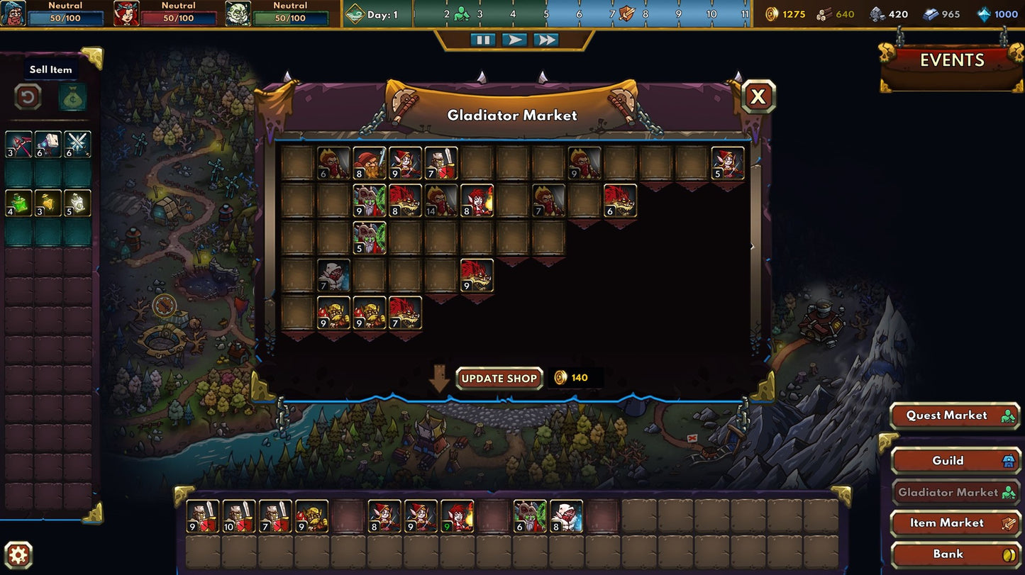 Gladiator Guild Manager