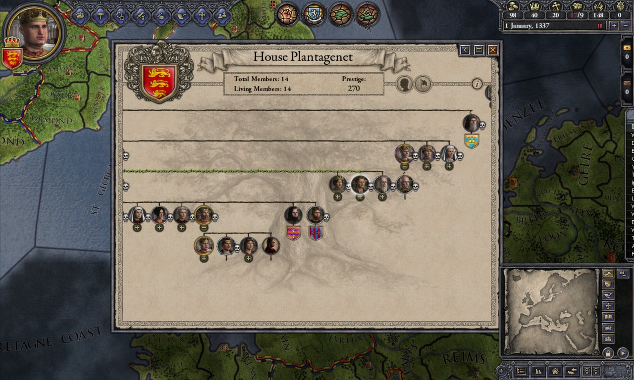 Crusader Kings II - Dynasty Shield Pack (DLC)