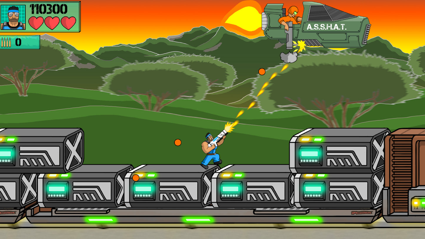 Machine Gun Train Run