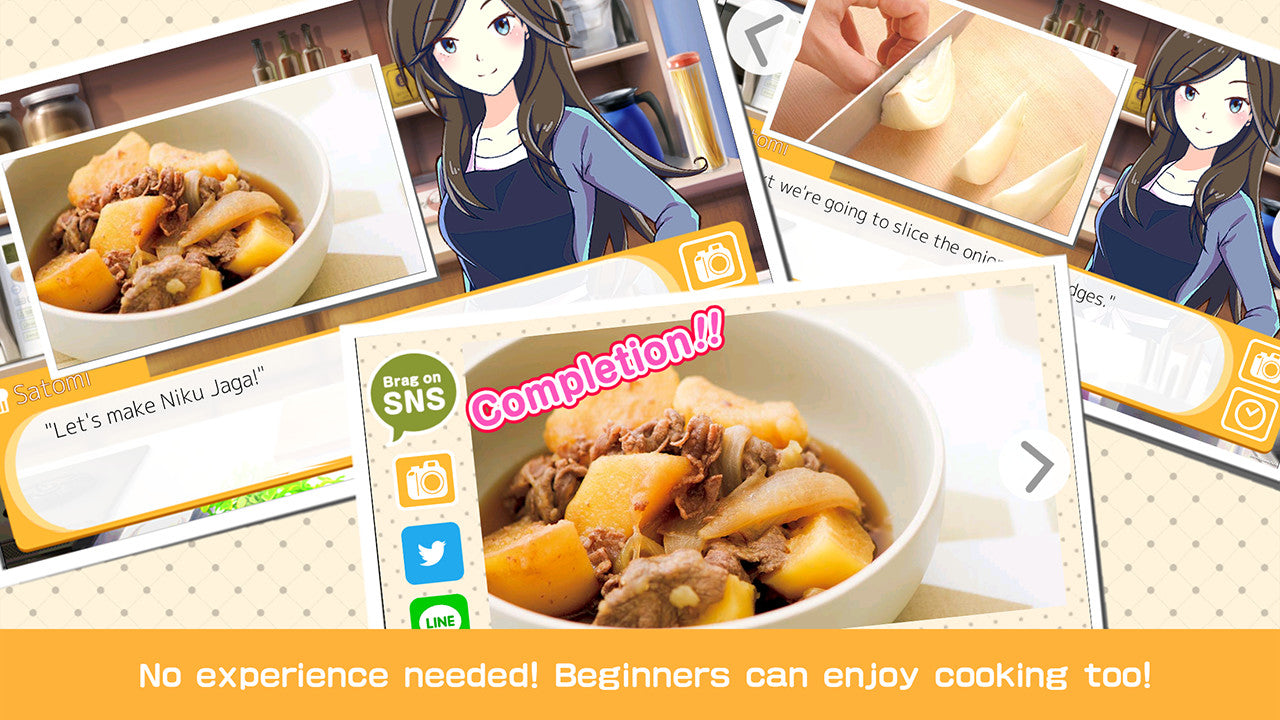 Gochi-Show! for Girls -How To Learn Japanese Cooking Game