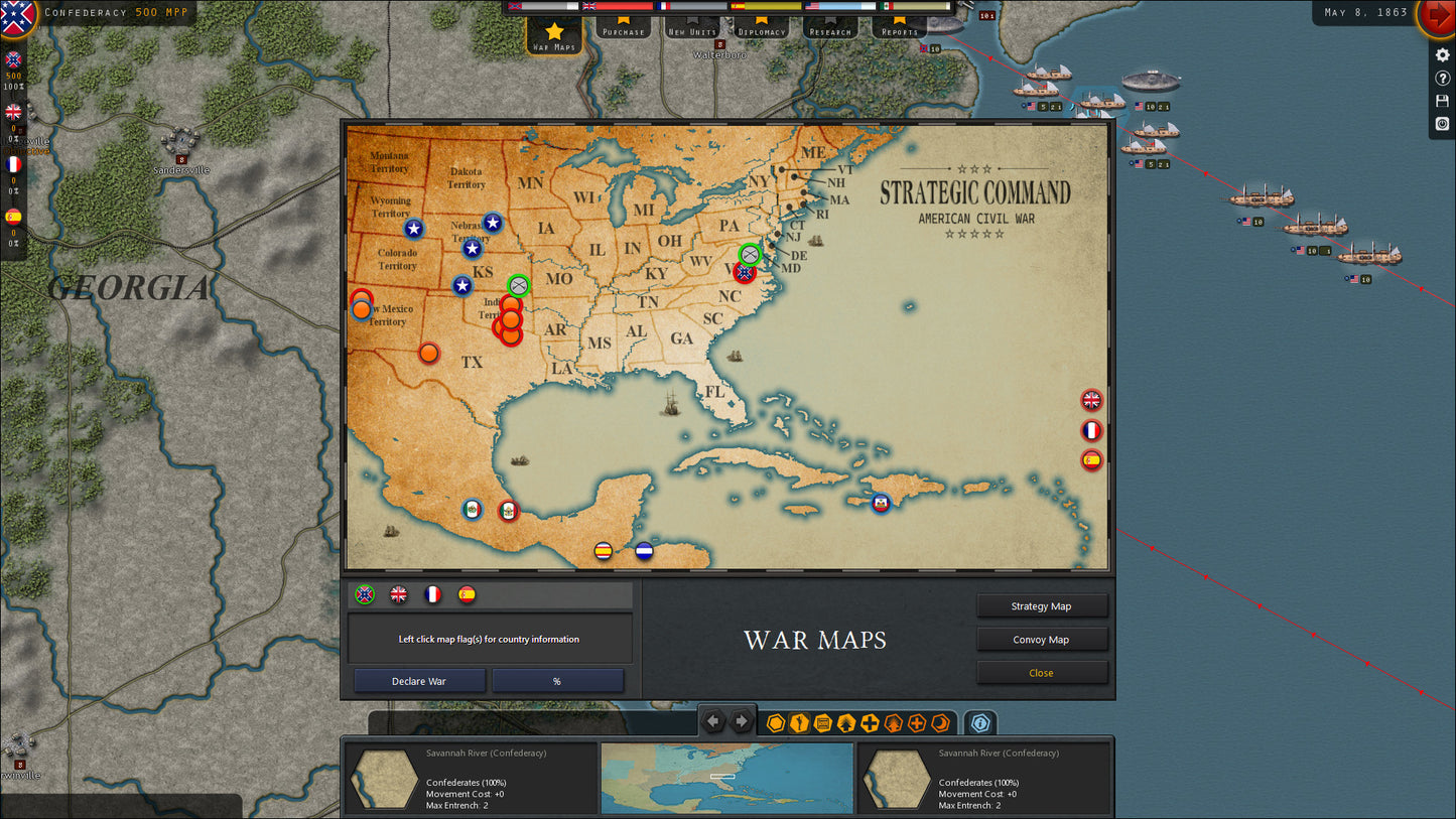 Strategic Command: American Civil War - Wars in the Americas (DLC)