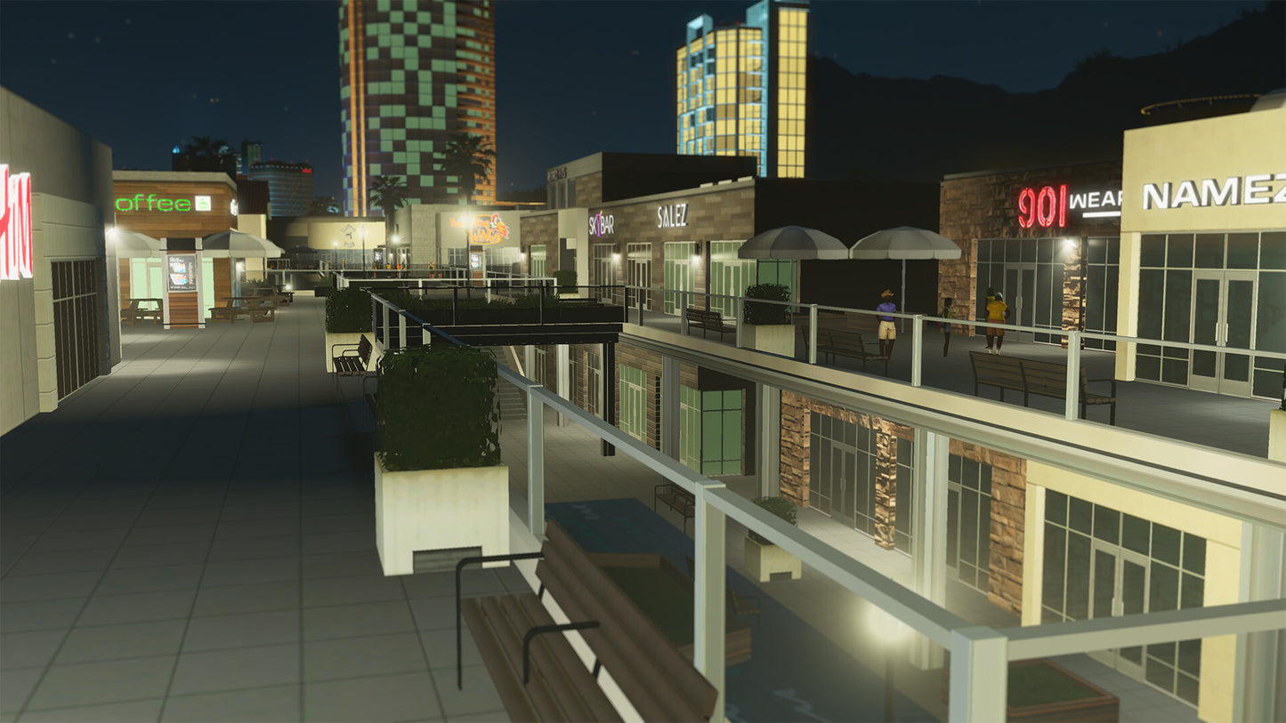 Cities: Skylines - Content Creator Pack: Shopping Malls (DLC) (Steam)