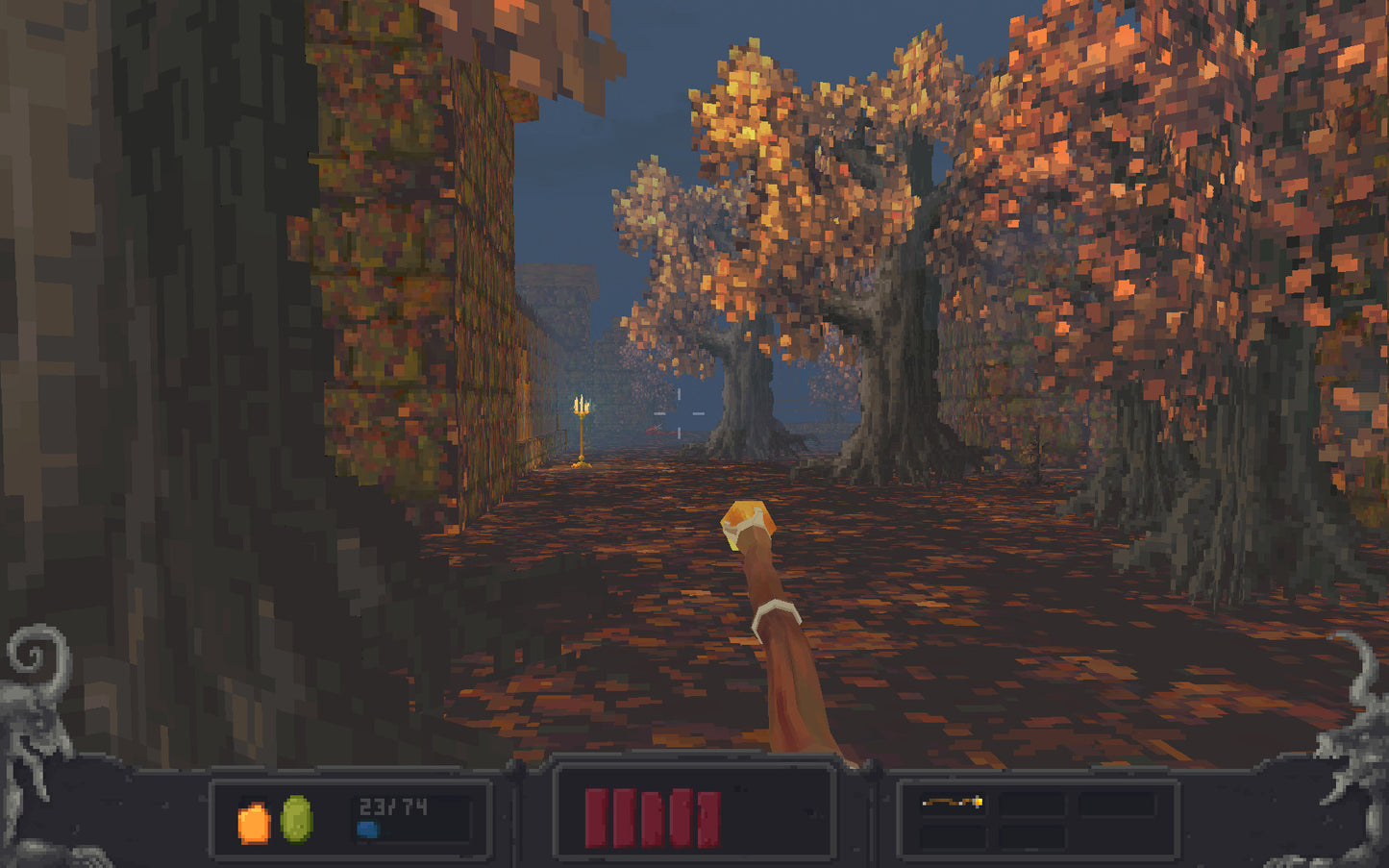 Autumn Night 3D Shooter