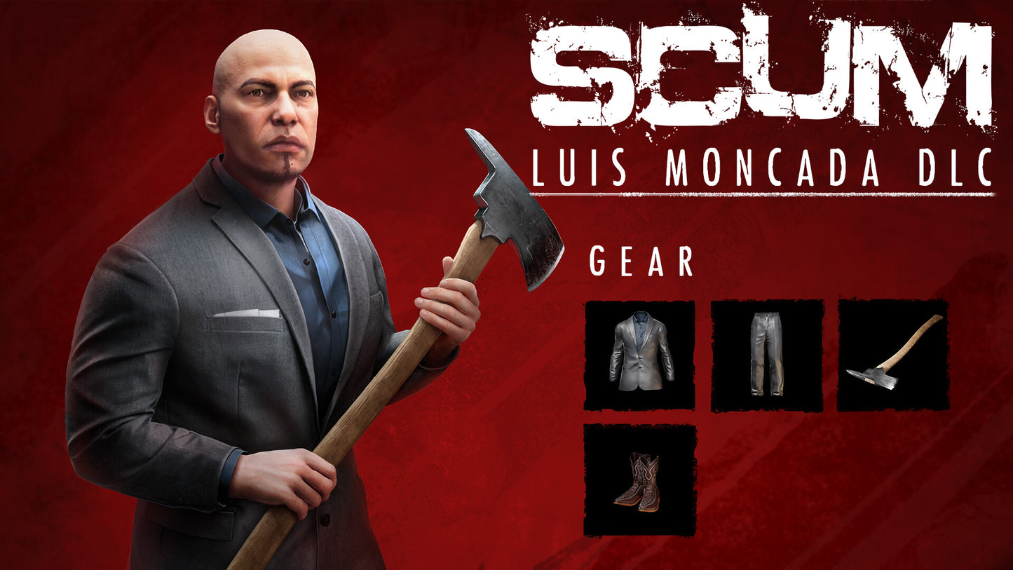 SCUM Luis Moncada character pack