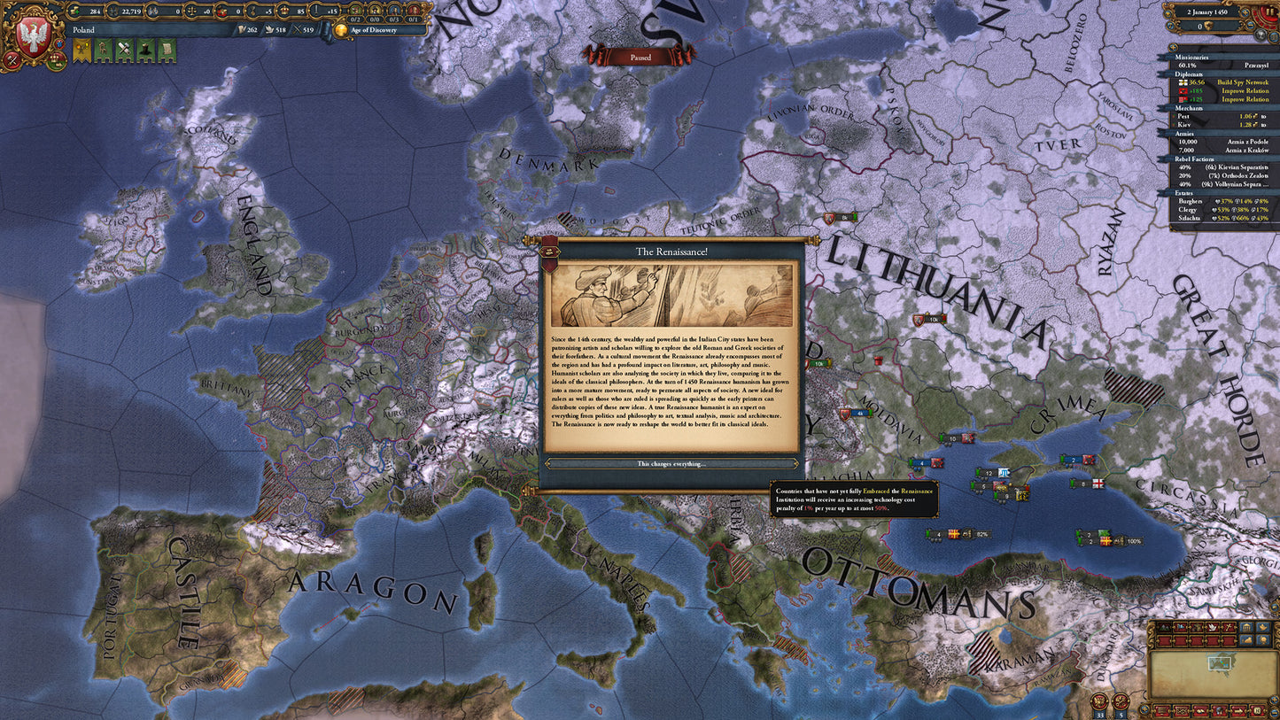 Europa Universalis IV - Winds of Change (DLC)