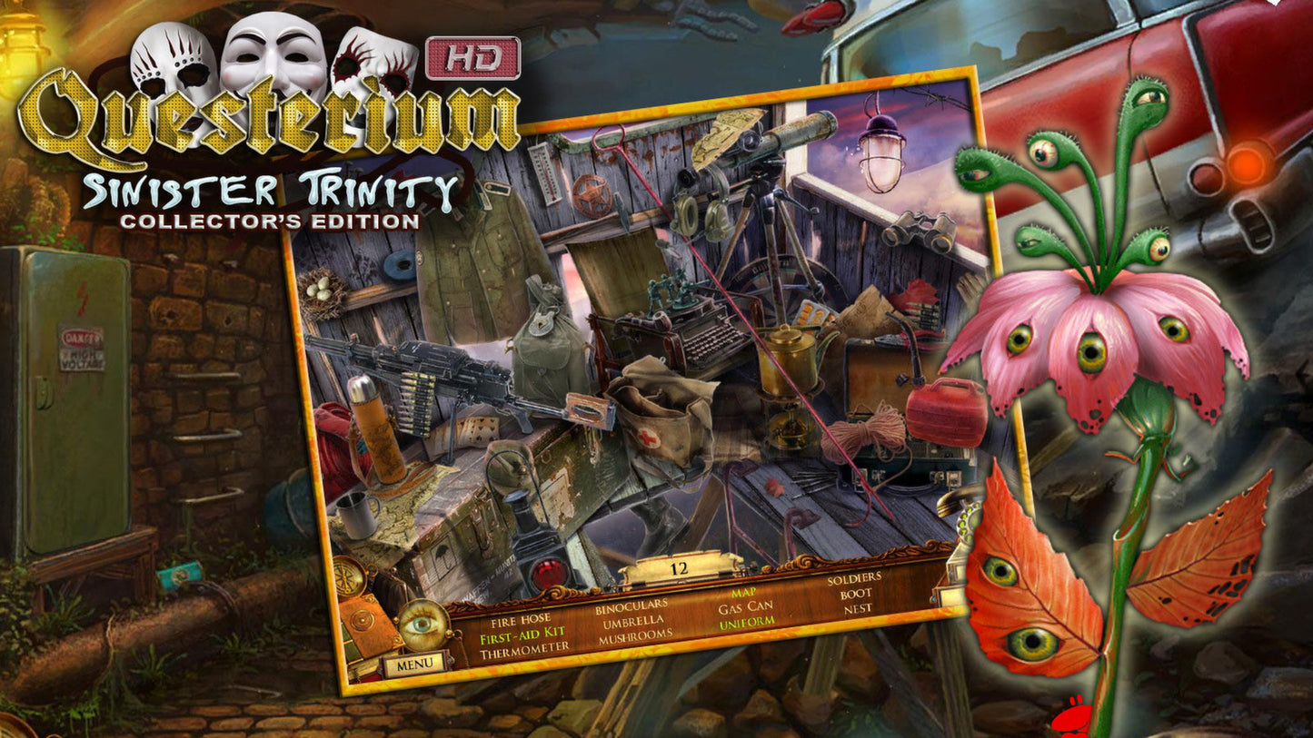 Questerium: Sinister Trinity HD (Collector's Edition) (Steam)