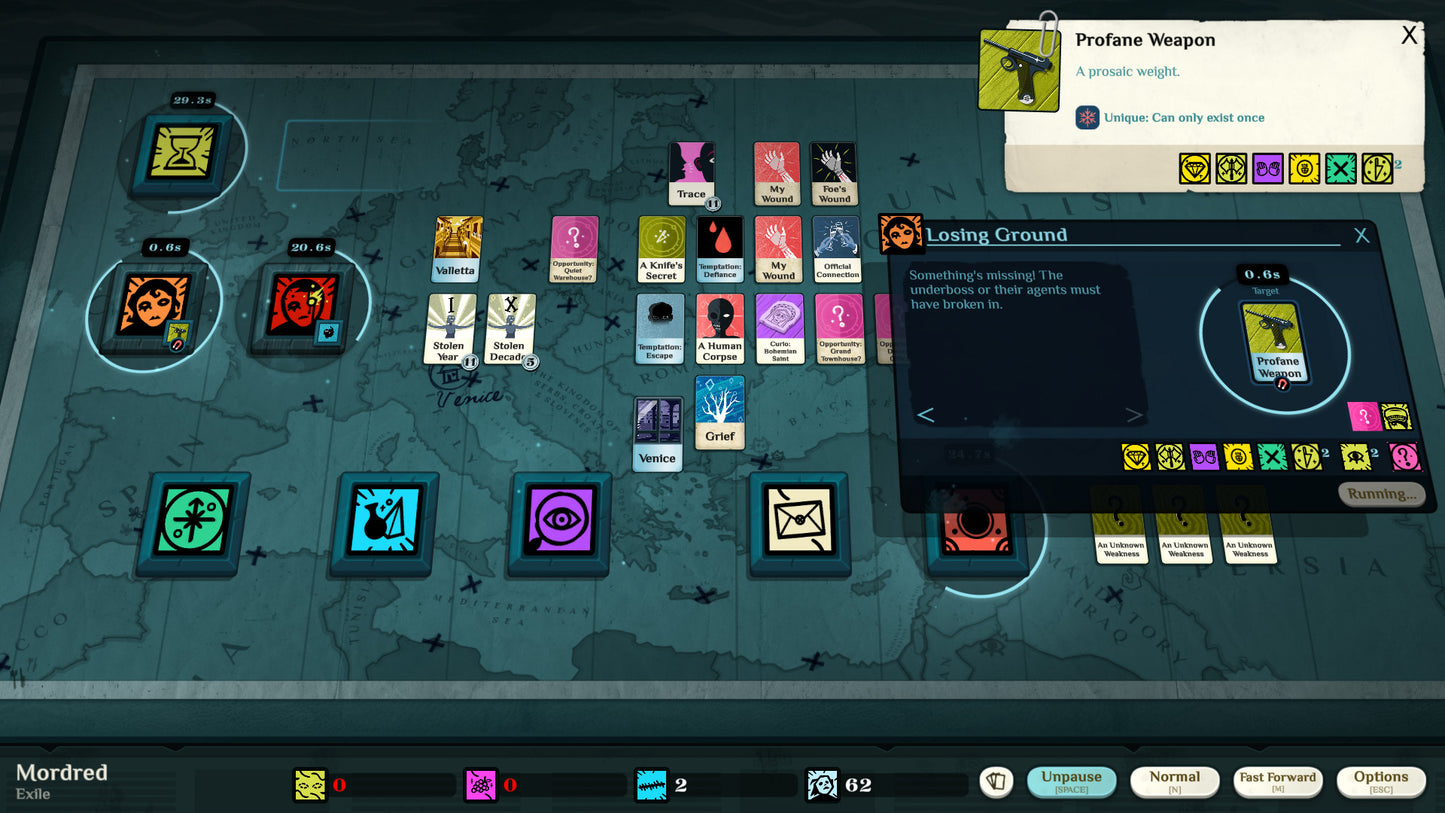 Cultist Simulator: The Exile (Steam)