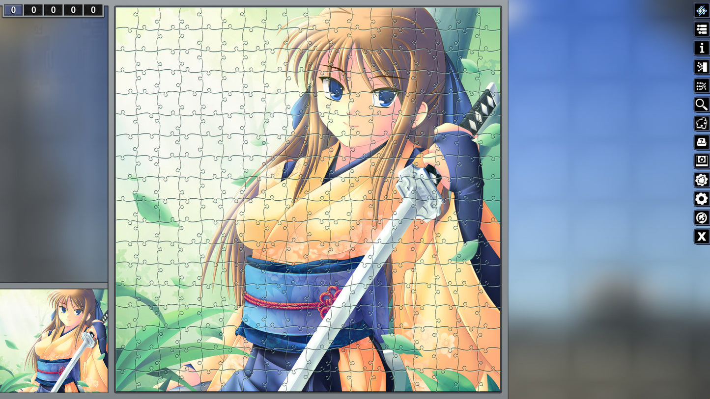 Pixel Puzzles Illustrations &amp; Anime - Jigsaw Pack: Samurai