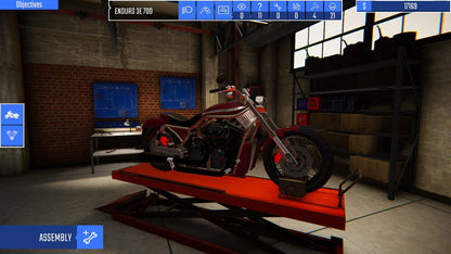 Biker Garage: Mechanic Simulator - Steam - Key GLOBAL
