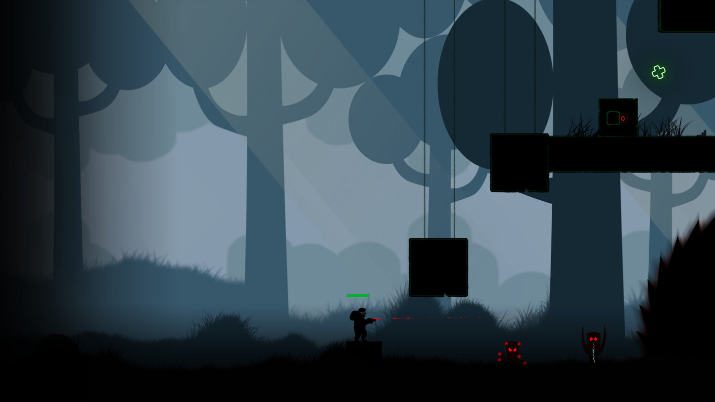 Shots fired in the Dark Forest (Steam)
