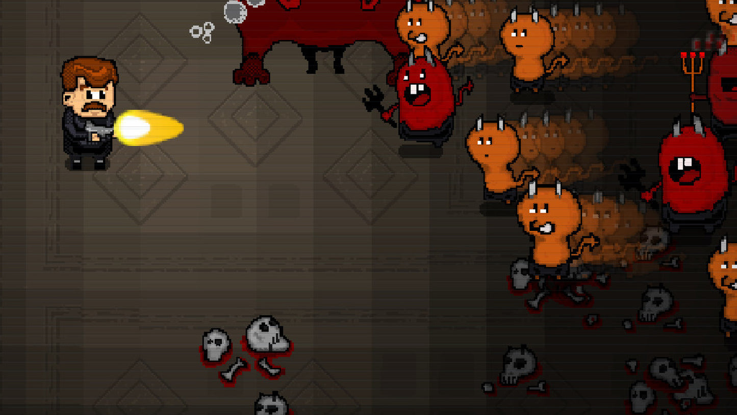 Mustache in Hell