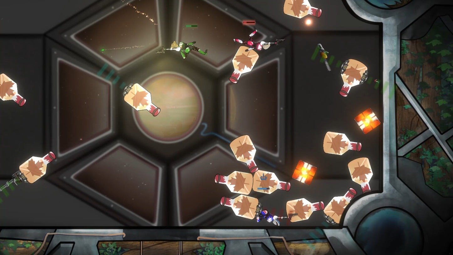 Zero-G Gunfight